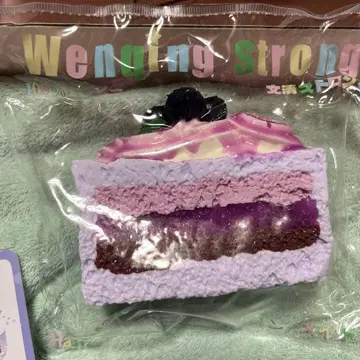 문청 데코 케이크 블루베리 잼 스퀴즈
