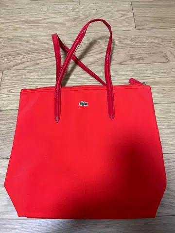 LACOSTE 라코스테 토트백 오렌지