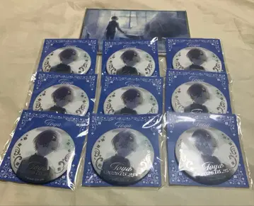 프로세카 아오야기 토야 하피코레 아크릴 색지 캔뱃지 9개