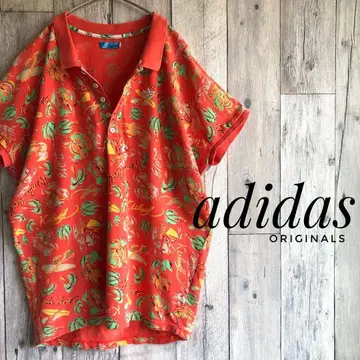 adidas originals 아디다스 알로하 피케 셔츠 오버 사이즈