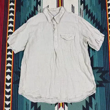 Engineered Garments 린넨 셔츠 POPOVER SHIRT