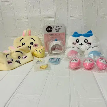 치이카와 굿즈 묶음 판매 세트 13개 토끼 하치와레 시사