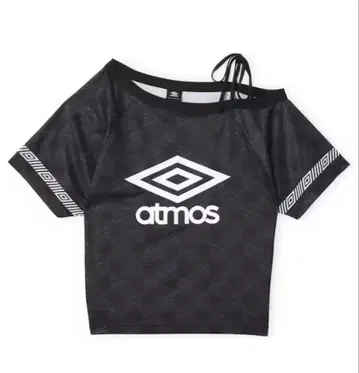 UMBRO x atmos 콜라보 반팔 T셔츠 블랙