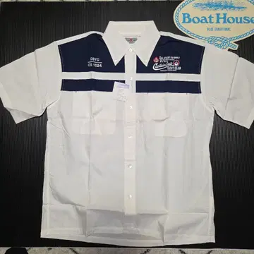 미사용 CS YACHTCLUB BD 반팔 셔츠 M