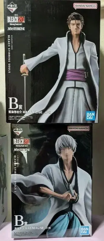 제일복권 BLEACH 20th B상 이치마루 긴 아이젠 소스케 피규어