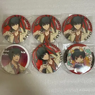 SAKAMOTO DAYS 사카모토 데이즈 캔뱃지 나구모 백귀야행 6개