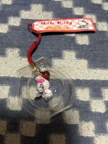 헬로키티 레스토랑 한정판 Hello Kitty Chef 스트랩
