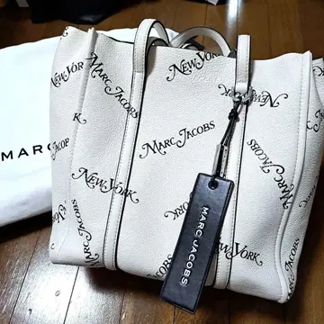 MARC JACOBS 토트백 화이트 블랙