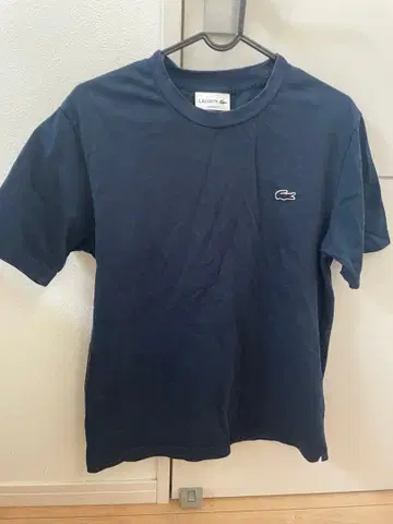 LACOSTE 클래식 핏 T셔츠 네이비 FR3