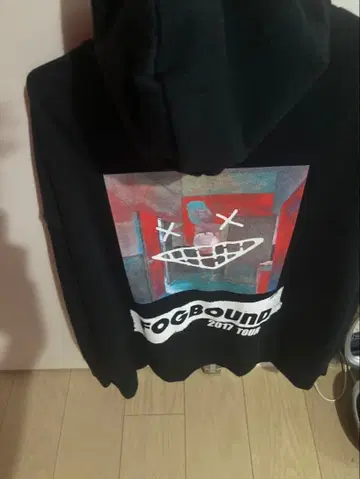 요네즈 켄시 FOGBOUND 2017 TOUR 후디 블랙