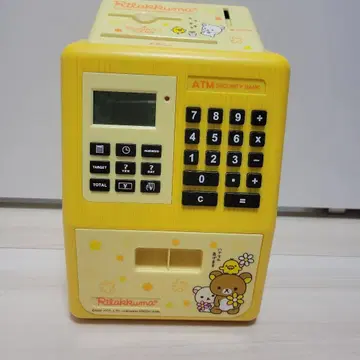 [작동 확인 완료] 리락쿠마 ATM형 저금통 보안 카드 포함 판매 종료품