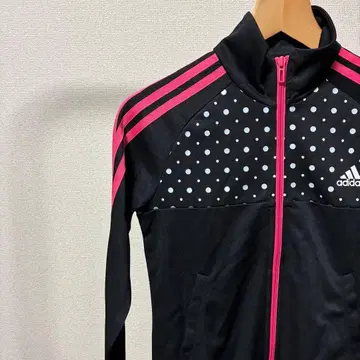 adidas 아디다스 도트 무늬 저리 트랙 자켓 블랙