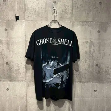 GHOST IN THE SHELL 공각기동대 T셔츠 L 블랙 USA제
