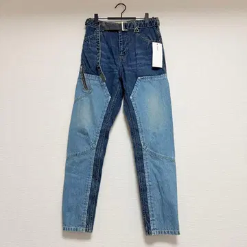 sacai 더블니 데님 사이즈 0