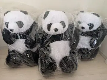 [ 새상품 ] 팬더 특대형 봉제 인형 3마리