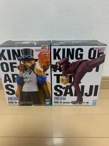 원피스 KING OF ARTIST 사보 상디 피규어