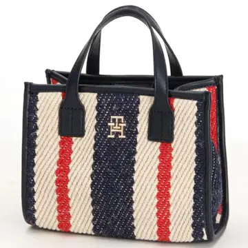 TOMMY HILFIGER 스트라이프 숄더백