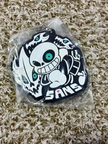 언더테일 캡슐 러버 마스코트 Sans