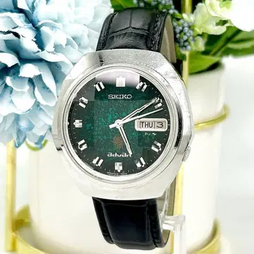 SEIKO 세이코 advan 어드밴 레어 다이얼 자동 와인딩 손목시계