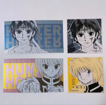 헌터헌터 클로로 크라피카 캐릭터 컬렉션 카드 스티커