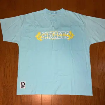 ICECREAM SARCASTIC 티셔츠 라이트 블루