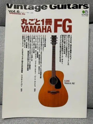빈티지 기타 (Vol.6) 통째로 1권 YAMAHA FG