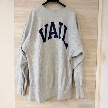 레어! Champion 리버스 위브 VAIL XL 자수 택