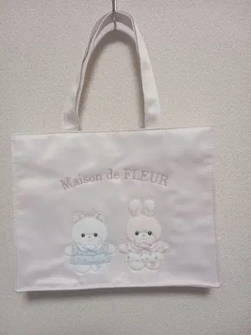 [ 미사용 새상품 ] Maison de FLEUR 요시토쿠 자수 토트백