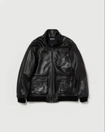 명작 Auralee LAMB LEATHER ZIP BLOUSON 오라리