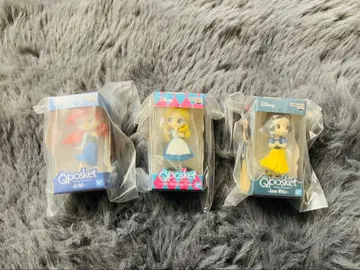 Q posket 디즈니 아리엘 앨리스 백설공주 3체 세트