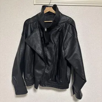ZARA 인조 가죽 자켓 XL