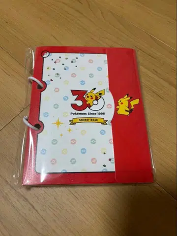 포켓몬 30주년 기념 투어 오리지널 씰북