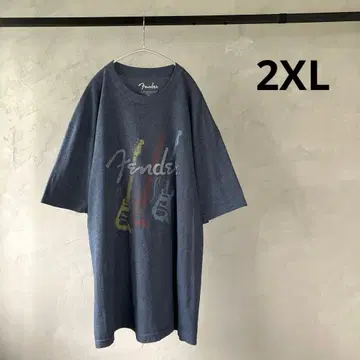 US 구제 의류 Fender 기타 멕시코제 악기 음악 기업T 초빅 사이즈
