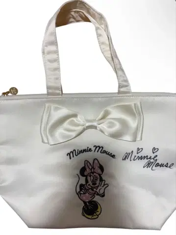 Maison de FLEUR 토트백 미니 마우스 아이보리 디즈니