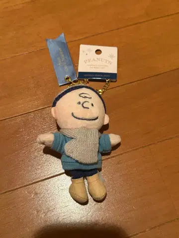 USJ 유니버셜 찰리 브라운 봉제 인형 키링 2023년 크리스마스