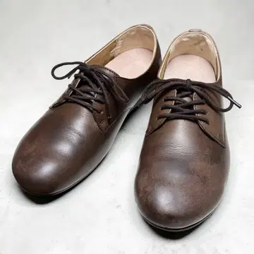 [새상품급] BIRKENSTOCK 소더스 가죽 신발 다크 브라운