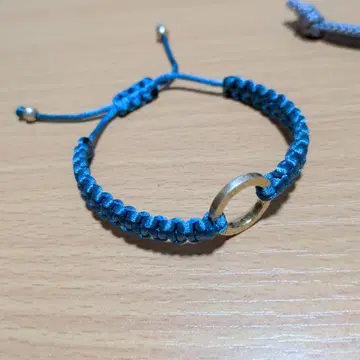 yuzen The SUN Oriental Blue 골드 팔찌