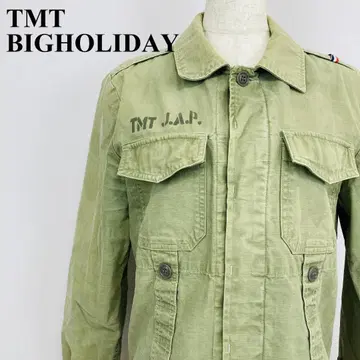 TMT BIGHOLIDAY 셔츠 자켓 그린 계열 S 0736-A