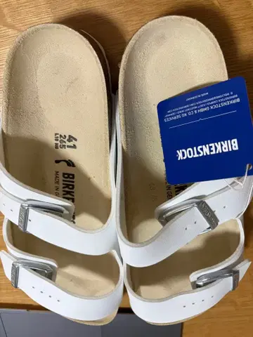 BIRKENSTOCK 샌들 화이트 41 애리조나
