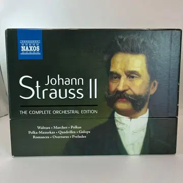 52장 세트 ] 요한 슈트라우스 2세 관현악 작품 전집 NAXOS BOX