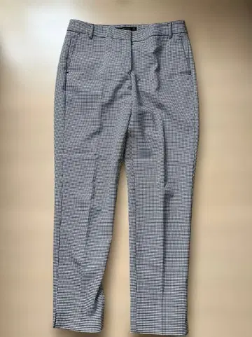 Zara 여성용 센터 프레스 팬츠 USA6
