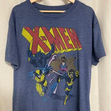 MARVEL 마블 X-MEN 아메리칸 코믹스 프린트 T셔츠 XL