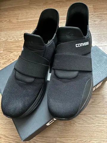 CONVERSE 슬립온 스니커즈 블랙 28.5cm 러닝