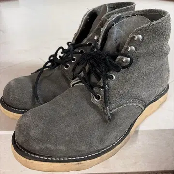 RED WING 워크 부츠 그레이 스웨이드 7.5D
