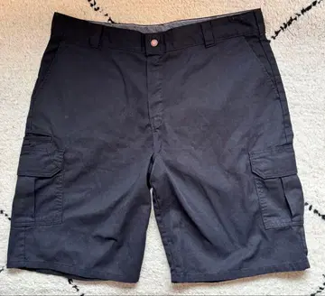 디키즈 카고 숏팬츠 블랙 W40 하프 팬츠