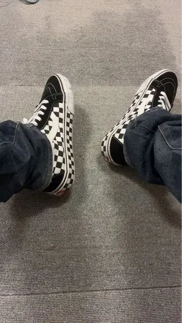 VANS Sk8-Hi 체커보드 27