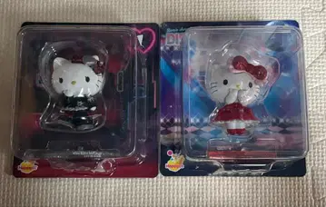 산리오 Happy 복권 피규어 헬로키티 2종