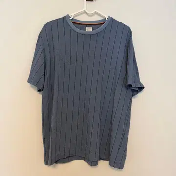 Paul Smith 반팔 T셔츠 L 블루 스트라이프