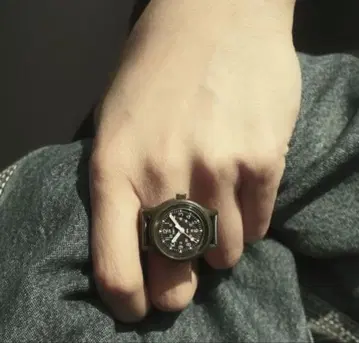 BEAMS BOY 별주 TIMEX 링 워치 캠퍼