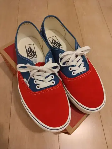 VANS Authentic Red/Blue 스니커즈